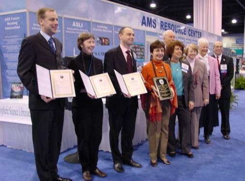 photo of award winners and awards committee members